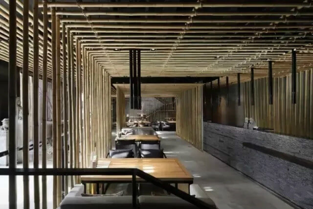 河源如何让餐厅设计玩转中国风？几根竹子让你眼前一亮！