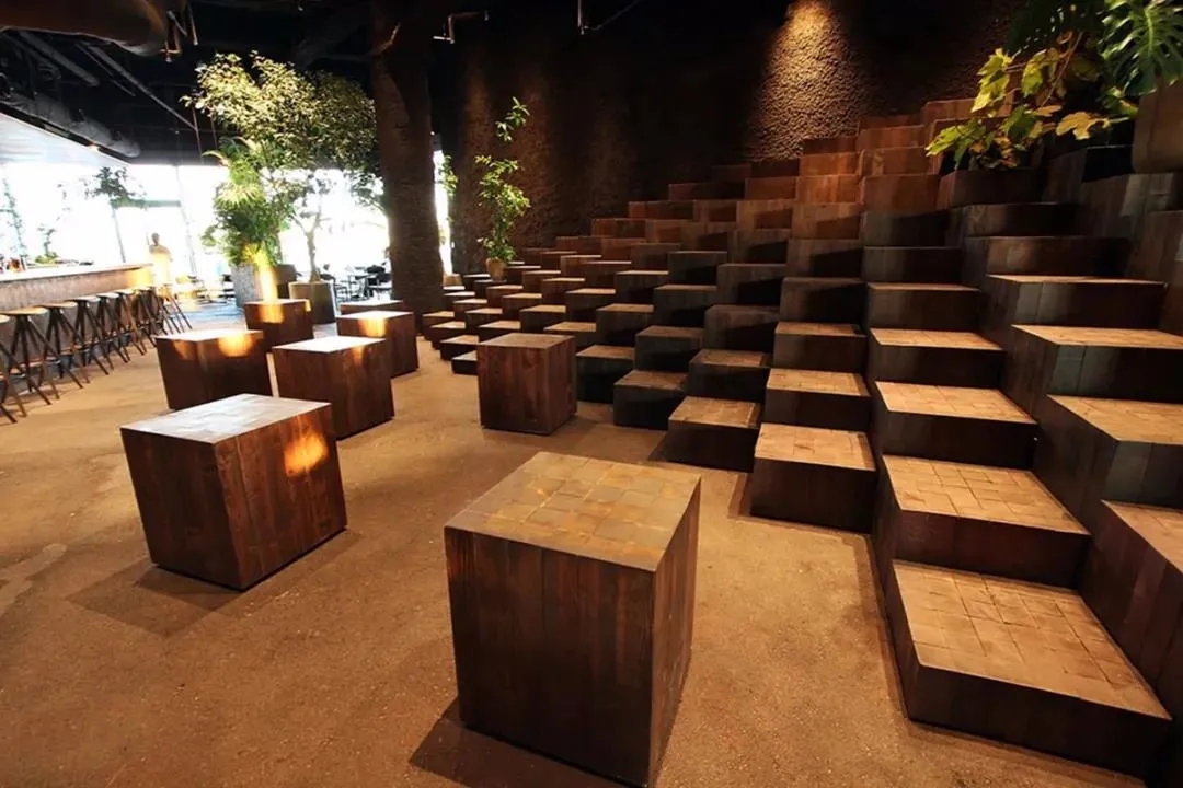 河源这个日本餐饮空间设计，带你来到热带丛林