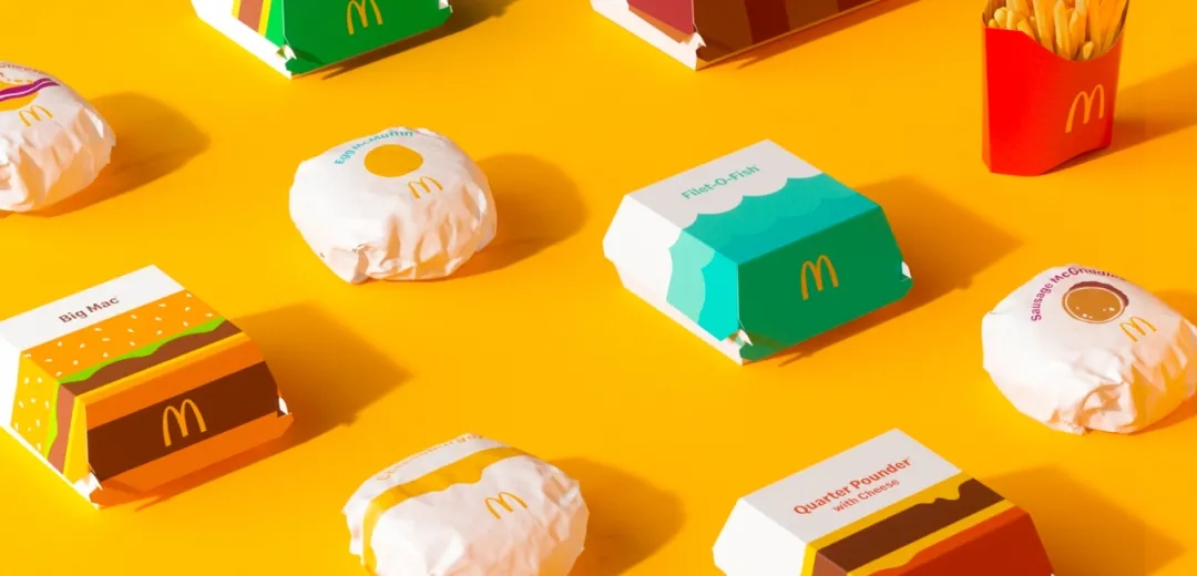 河源麦当劳打造全新品牌包装视觉系统，真是会玩